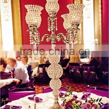 CRYSTAL CANDELABRA CENTERPIECE FOR WEDDING, 2015 WEDDING CRYSTAL CANDELABRA