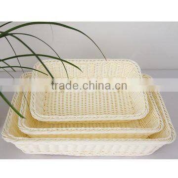 2016 Wholesale Poly Rattan Bread Basket for Sale