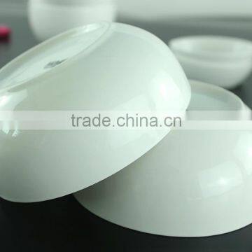 China Supplier New Premium Custom Design White Glazed Porcelain Dinner Set photo-6