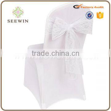 2016 Hotsale Ruffle Chair Sash With Lace for Wedding photo-3