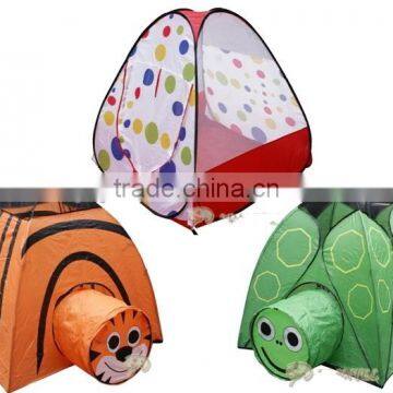 Cute animal printing baby play tent house kids animal playing tent