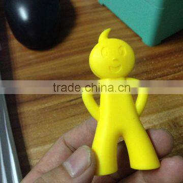 2105 Hot Sale Food Grade Cartoon Boy Design Silicone Chopstic Holders for Kids
