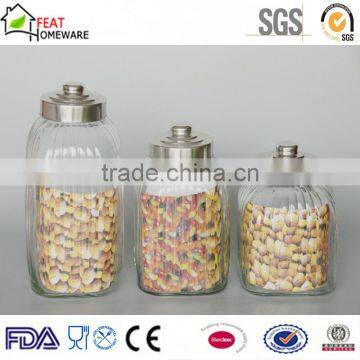 Wholesale Glass Canning Jar Canisters for Food Storage