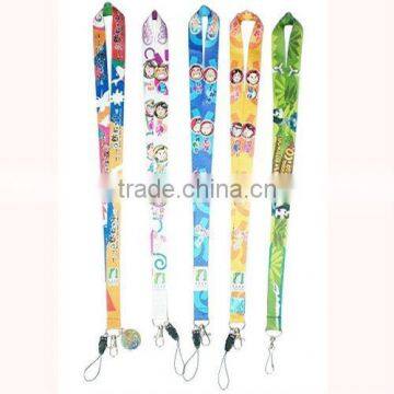 Heat transfer printing lanyard