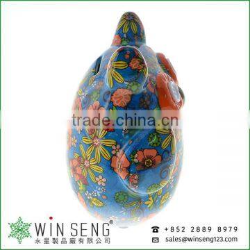 Handmade Funny Ceramic Owl Money Boxes Decorative Coin Bank photo-2