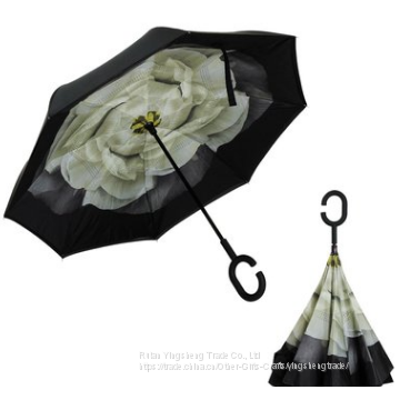 New Invention Reverse Umbrella Logo Advertising Promotional Umbrella photo-4