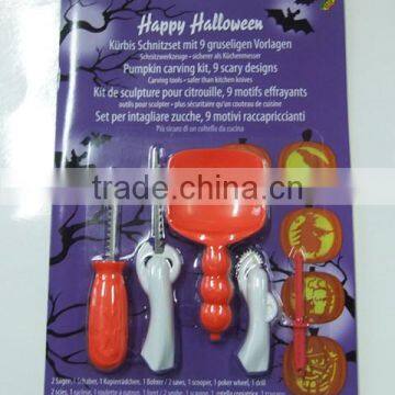 New design Halloween decoration tool pumpkin carving kit