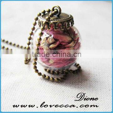 Starfish Seahorse Miniature Glass Vial Necklace Pendant photo-2