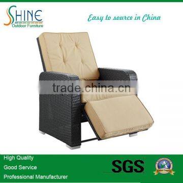 Single Sofa Furniture Wholesale Outdoor Garden Set, Rattan Massage Chair