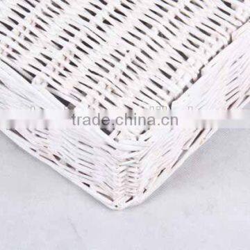 Prickle Storage Basket/ Rattan Woven Rectangle Basket photo-3