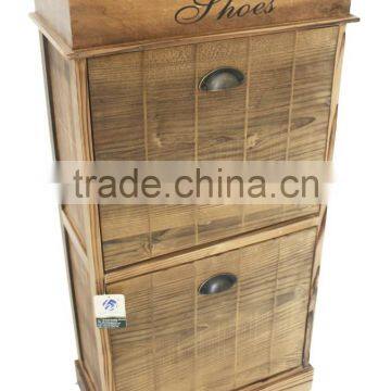 Bedroom Furniture Wood Cabinet Wooden Shoe Cabinet photo-5