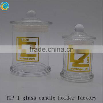 Transparent Glass Honey Jars photo-2