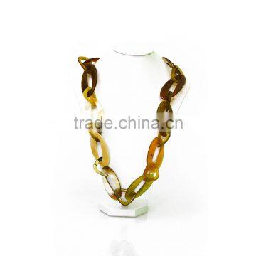 Beautiful and Good Quality Buffalo Horn Necklace for Women/buffalo Horn Jewelry/vietnam Wholesale Horn Jewelry photo-3