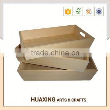Bottom Price Wholesale Wooden Tray for Serving With 7 Years Experience photo-6