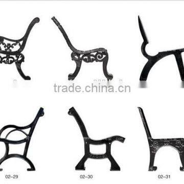 Metal Leg Garden Bench,antique Casting Iron Bench Ends,decorative Metal Bench Legs photo-3