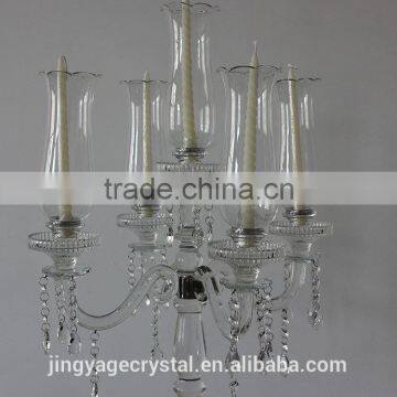 Jingyage Candelabra With Hanging Candelabra Centerpieces Wedding photo-3