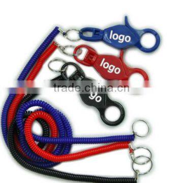 20" Casino Coil Bungee Cord With Lobster Claw LS Eplus photo-2