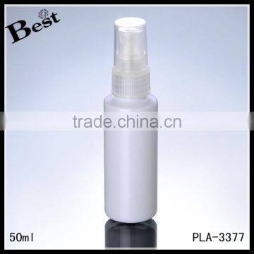 Promotion 2017 Hot New Product Hot Selling White Empty Cosmetic Toner Fragrance Perfume 50ml Price Plastic Spray Bottle of Water photo-3