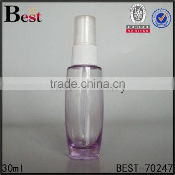 2017 Hot New Products 30ml Empty Pink Purple Cosmetic Fragrance Perfume Spray Plastic Bottle Wholesale photo-5