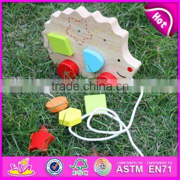 2016 best sale children wooden magnetic blocks,top fashion wooden magnetic blocks W05B133