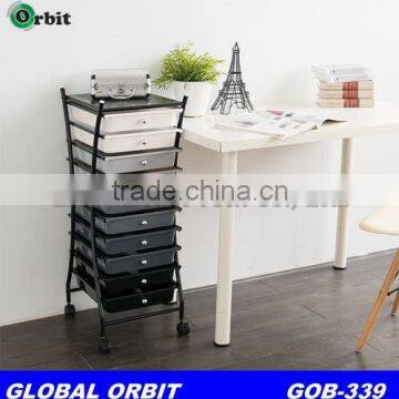 10-tier Drawer Organizer Cart, Storage Trolley Cart, Wagon photo-2