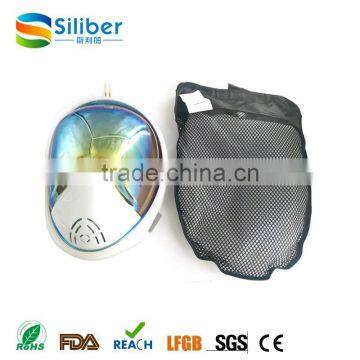 Swimming Equipment Full Face Snorkel Mask With Electroplate Beautiful Plating Mask photo-4
