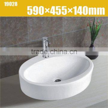 wash basin sink oval countertop basin