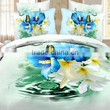 LUURY 3D Animal Horse Leopard Tiger Flower Bedding Bed Sheet Set Bedclothes Duvet Cover Set Bedding Set . photo-5