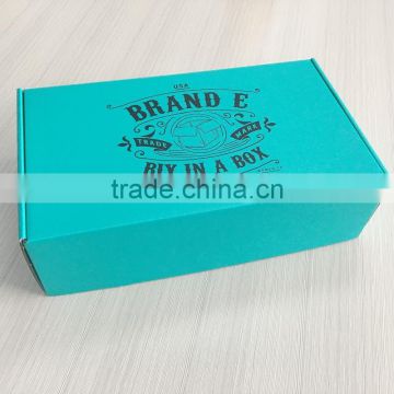 Logo Printed Corrugated shipping box for Clothing Shoes