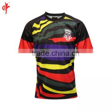 280g Spandex Fabric Camouflage Design Sublimation Custom Rugby Jersey in Rugby Football Wear photo-2