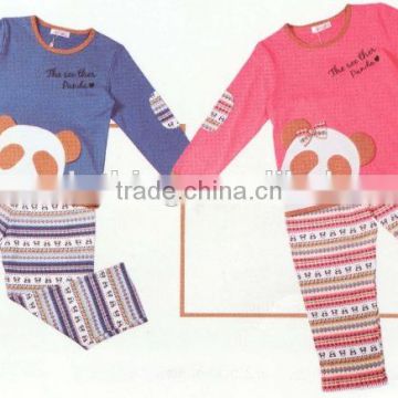 Hot sale fashion spring and autumn kids pajamas