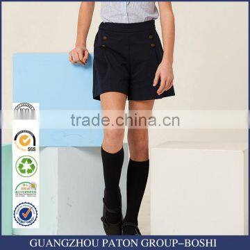 Navy blue shorts 2017 summer new British college student girls skirt custom