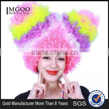 Colorful Party Wigs Wholesale Synthetic Hair Fashion Woman Wig Full Cap Wigs Synthetic Lace Front