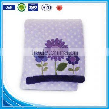 Trade Assurance Terry Throw Baby Swaddle Knitted Soft Cotton Custom China Printed All Types of Baby Blanket