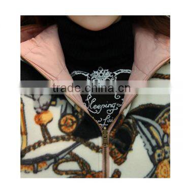 2015 New Fashion Customized Casual Women Cotton Vest With Hoody,Down Gilet photo-2