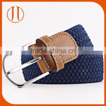 DARK Blue Cotton Pin buckle webbing weaving fabric strap belt