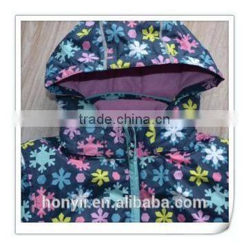 CHILDREN KID GIRL'S CUTE PRINT PUFFY HOODED SKI JACKET photo-6