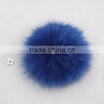 Myfur Rose Customized Size and Color Real Fox Fur Pom Pom Hat Accessory photo-5