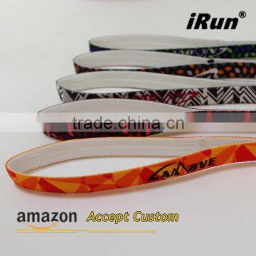 Unisex Slim Headband Sports Stretchy Hairband for Running Jogging Yoga - Gym Training Sports Single Hairband - Custom Factory photo-2