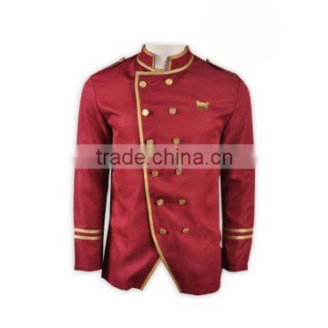 2016 Fashion Cook Uniform Kitchen Uniform Chef Uniform Dress photo-3