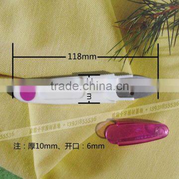 Pink Scissors Plastic Sewing Scissors Portable Cross Stitch Forfex Scissors With Cap Cutting Tools