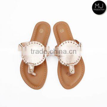 Stocked Monogram Solid Disc Kid Sandal photo-5