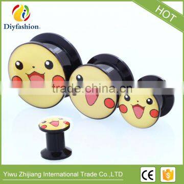 Cute Popular Acrylic Pokemon Body Piercing Jewelry Ear Plug photo-6