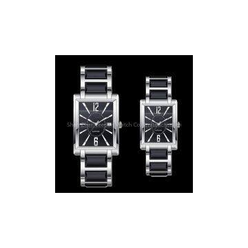Swisse Movement Stainless Steel Couple Watches photo-2