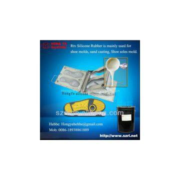 silicone for shoe sole mold making with low shrinkage