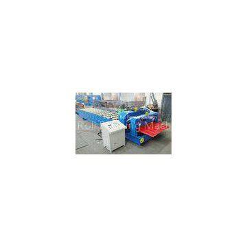 High Speed Classic Glazed Tile Roll Forming Machine for Roof Profile , PLC Control