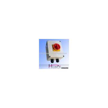 Rotary Switch Enclosure/Enclosed Cam Switch/Changeover Switch Box