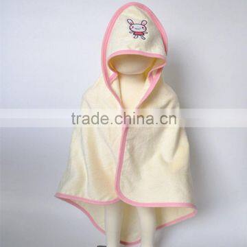 China Supplier Soft Baby Products 100% Organic Bamboo Hooded Towel Wholesale
