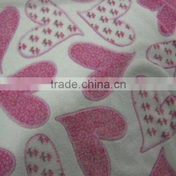 100% Polyester Printed Coral Velvet Fabric JL-01