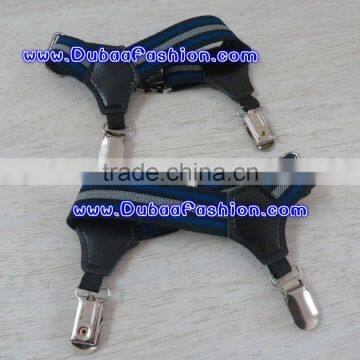 Sexy Vintage Stripe Men's Women Pin Sock Garters Grip Suspender Accessories